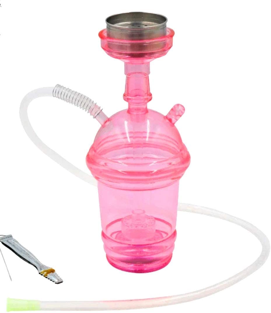 Sunlight Portable Acrylic Hookah Travel Cup With LED Light home or car cup  hold