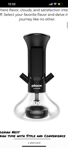 Ploox Hookah Nest (Free Ploox Device 3%)