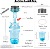 LED Portable Hookah Cup Holder